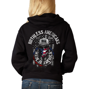 Women's Ruthless Americans Original - Zip-Up Hoodie