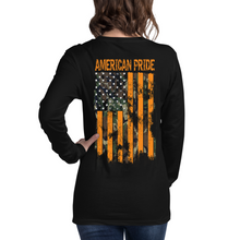 Load image into Gallery viewer, Women&#39;s American Pride Camouflage - L/S Tee
