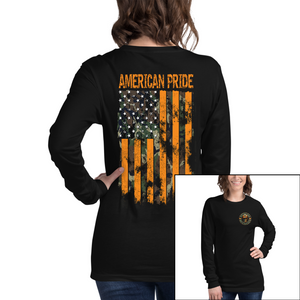 Women's American Pride Camouflage - L/S Tee