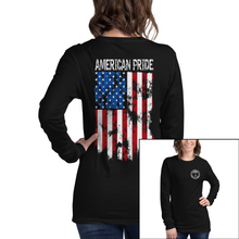 Load image into Gallery viewer, Women&#39;s American Pride - L/S Tee
