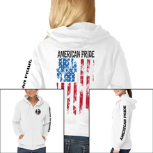 Load image into Gallery viewer, Women&#39;s American Pride Special Edition - Zip-Up Hoodie
