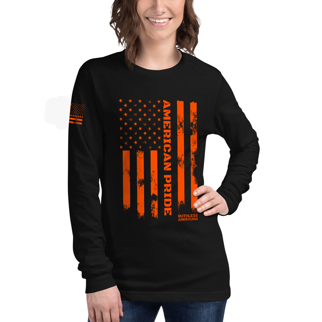 Women's American Pride Tactical Halloween Edition - L/S Tee