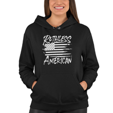 Load image into Gallery viewer, Women&#39;s Brush Flag - Pullover Hoodie
