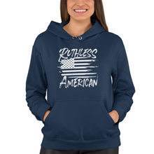 Load image into Gallery viewer, Women&#39;s Brush Flag - Pullover Hoodie
