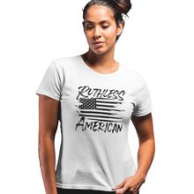 Load image into Gallery viewer, Women&#39;s Brush Flag - S/S Tee

