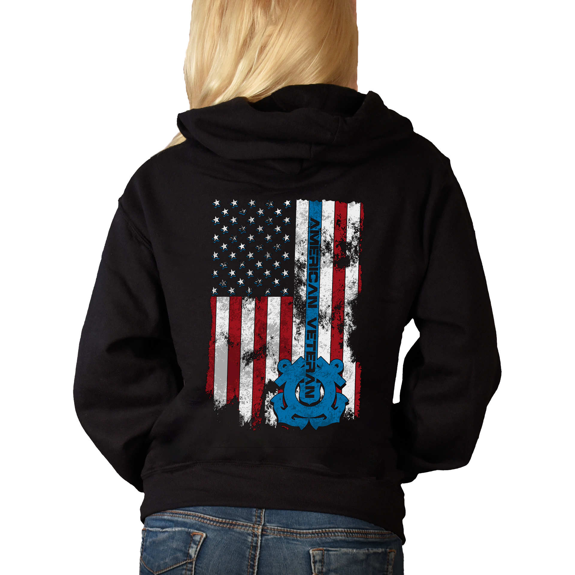 Coast guard zip up hoodie hotsell
