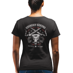 Women's Country Strong - V-Neck