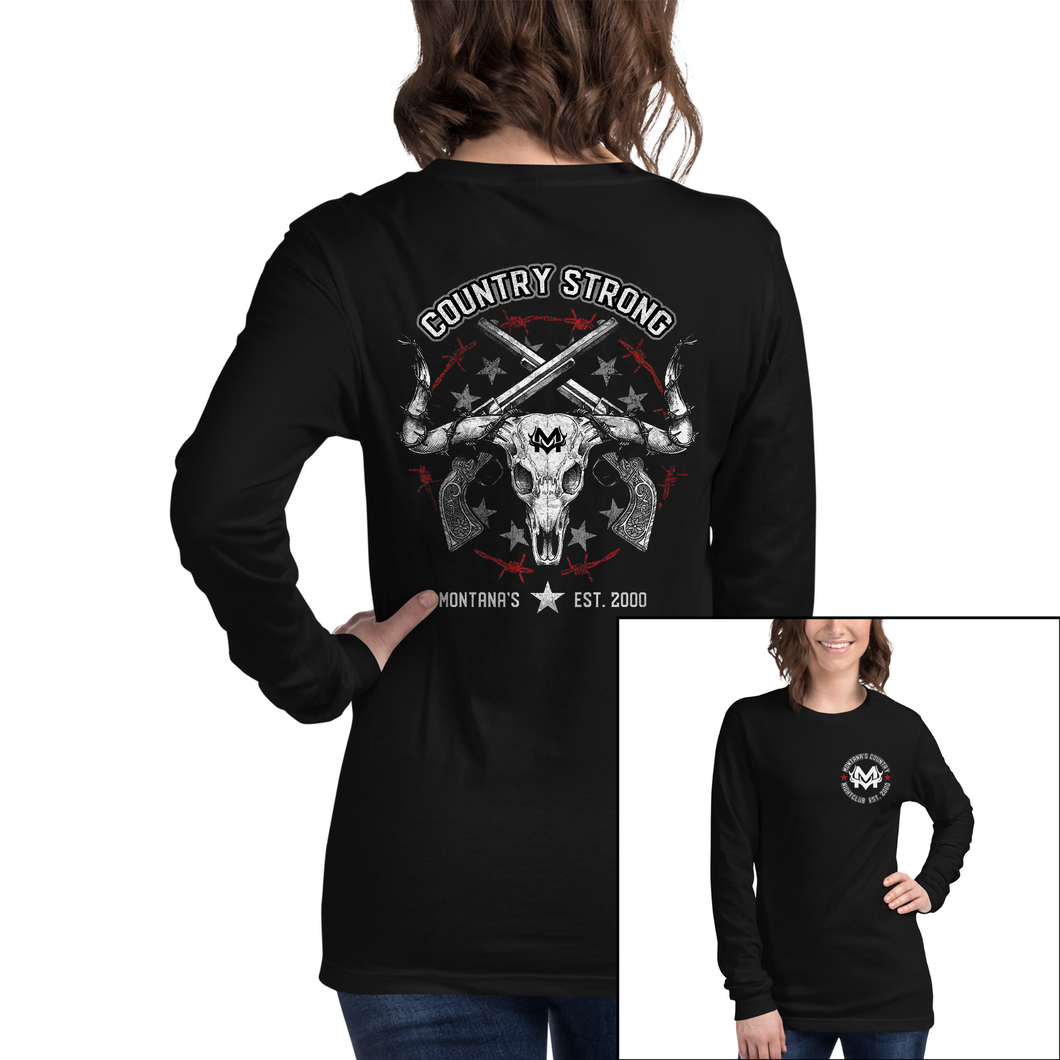 Women's Country Strong - L/S Tee