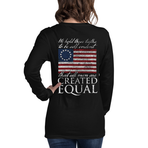 Women's Created Equal - L/S Tee