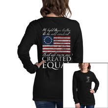 Load image into Gallery viewer, Women&#39;s Created Equal - L/S Tee
