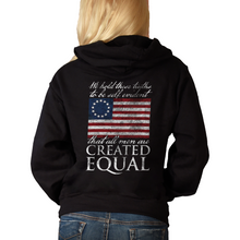 Load image into Gallery viewer, Women&#39;s Created Equal - Zip-Up Hoodie
