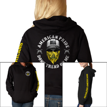 Load image into Gallery viewer, Women&#39;s Don&#39;t Tread On Me American Pride Special Edition - Pullover Hoodie
