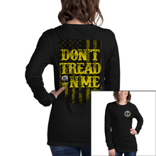 Load image into Gallery viewer, Women&#39;s Don&#39;t Tread On Me - L/S Tee
