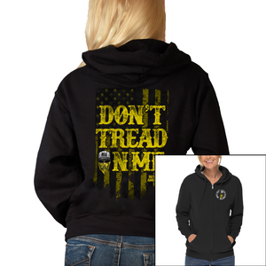 Women's Don't Tread On Me - Zip-Up Hoodie