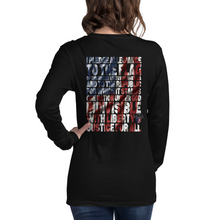 Load image into Gallery viewer, Women&#39;s I Pledge Allegiance - Cowboy L/S Tee
