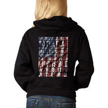 Load image into Gallery viewer, Women&#39;s I Pledge Allegiance - Cowboy Pullover Hoodie
