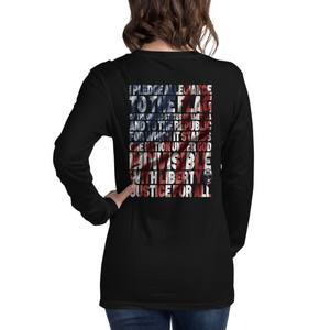 Women's I Pledge Allegiance - American L/S Tee