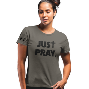 Women's Just Pray - S/S Tee