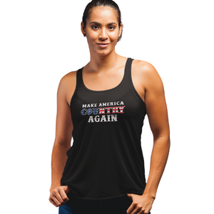 Women's Make America Country Again Flag - Tank Top