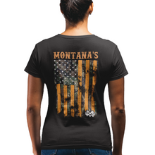 Load image into Gallery viewer, Women&#39;s Montana&#39;s Camouflage - S/S Tee
