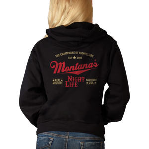 Women's Montana's Night Life (High Life) - Pullover Hoodie