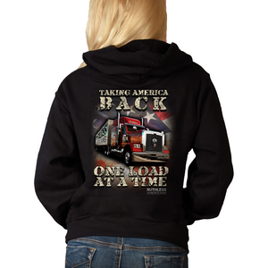 Women's One Load At A Time - Zip-Up Hoodie