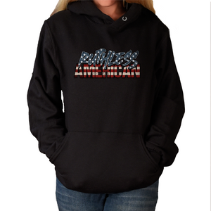 Women's Ruthless American Girl - Pullover Hoodie