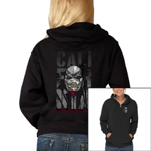 Load image into Gallery viewer, Women&#39;s Ruthless Cali - Zip-Up Hoodie
