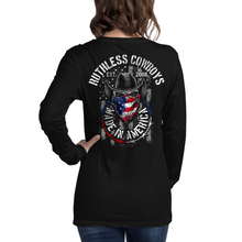 Load image into Gallery viewer, Women&#39;s Ruthless Cowboys Original - Cowboy L/S Tee
