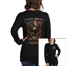 Load image into Gallery viewer, Women&#39;s Ruthless Defender Army - L/S Tee
