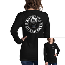 Load image into Gallery viewer, Women&#39;s Save OUR Children Bandit - L/S Tee
