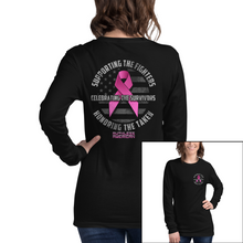 Load image into Gallery viewer, Women&#39;s Supporting The Fighters - L/S Tee
