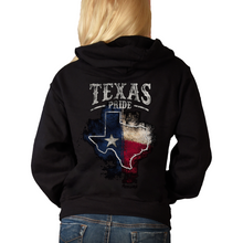 Load image into Gallery viewer, Women&#39;s Texas Pride - Zip-Up Hoodie
