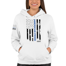 Load image into Gallery viewer, Women&#39;s Thin Blue Line - Pullover Hoodie
