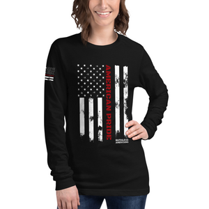 Women's Thin Red Line - L/S Tee