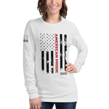 Load image into Gallery viewer, Women&#39;s Thin Red Line - L/S Tee
