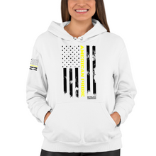 Load image into Gallery viewer, Women&#39;s Thin Yellow Line - Pullover Hoodie
