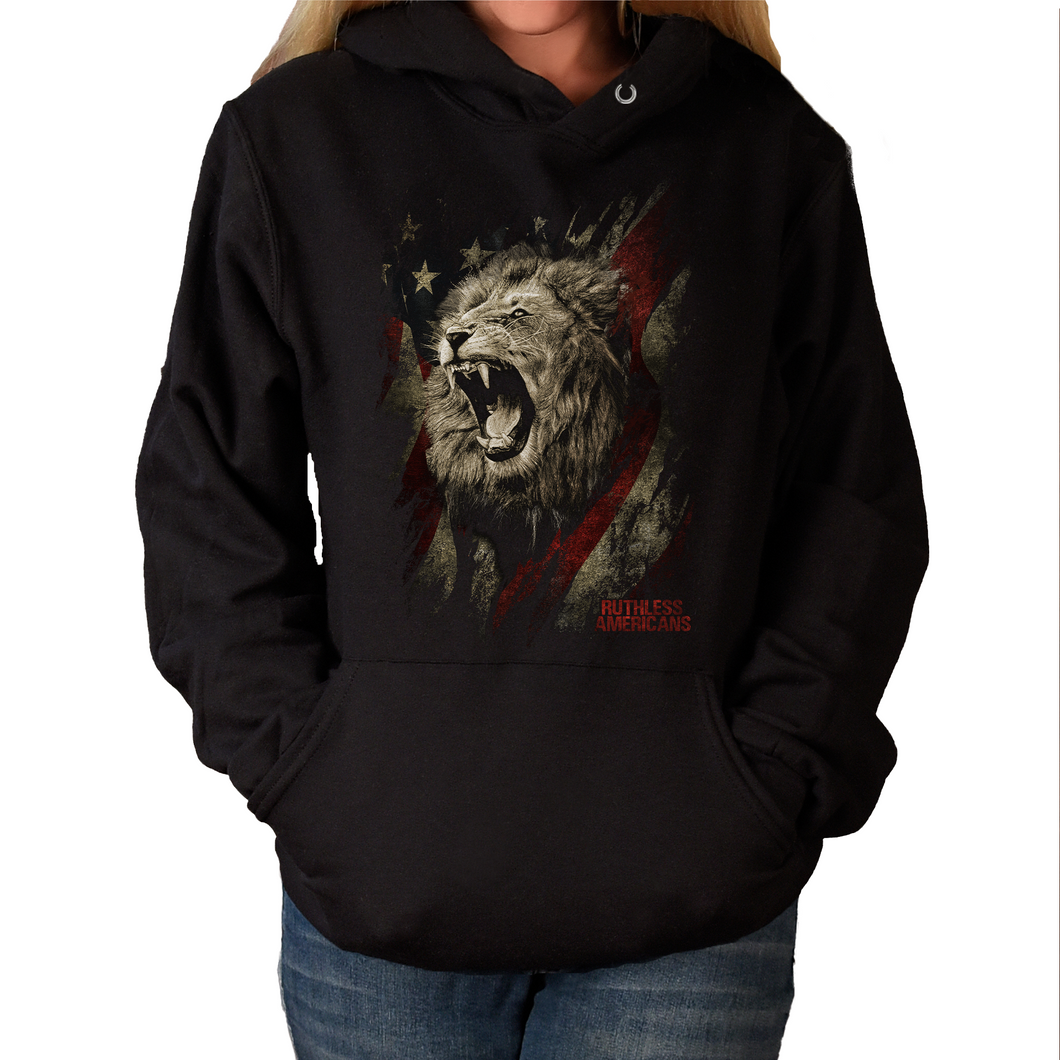Women's We Are The Lions - Front Only - Pullover Hoodie
