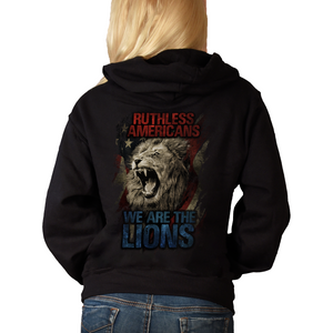 Women's We Are The Lions - Zip-Up Hoodie