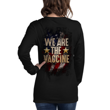 Load image into Gallery viewer, Women&#39;s We Are The Vaccine - L/S Tee
