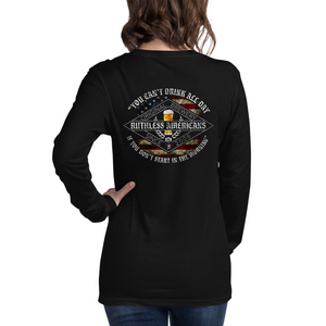 Women's You Can't Drink All Day - L/S Tee