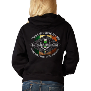 Women's You Can't Drink All Day St. Patrick's Edition - Pullover Hoodie