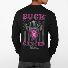 Load image into Gallery viewer, Buck Cancer Bandit - Cowboy - L/S Tee
