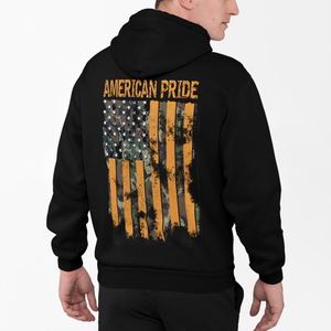 American Pride Camouflage - Zip-Up Hoodie