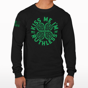 Kiss Me I'm Ruthless - L/S Tee