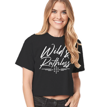 Load image into Gallery viewer, Women&#39;s Wild &amp; Ruthless - Crop Top
