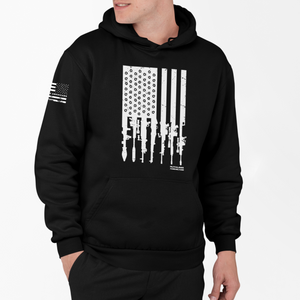 Rifle Flag - Pullover Hoodie