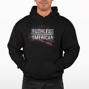 Ruthless American Flag - Pullover Hoodie