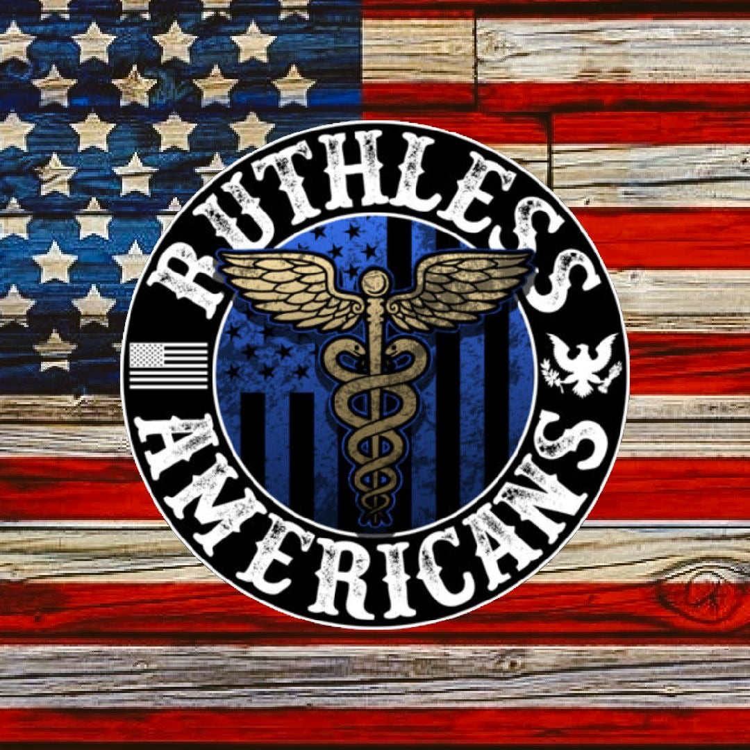 Nurses Blue - Decal – Ruthless Americans
