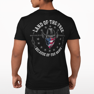 Land of The Free - Cowboy - S/S Tee